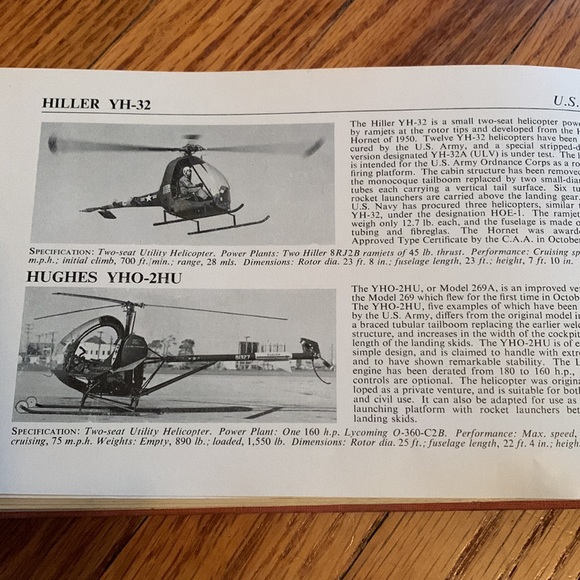 Vintage 1959 The World’s Fighting Planes picture guide of airplanes &helicopters - Picture 11 of 12